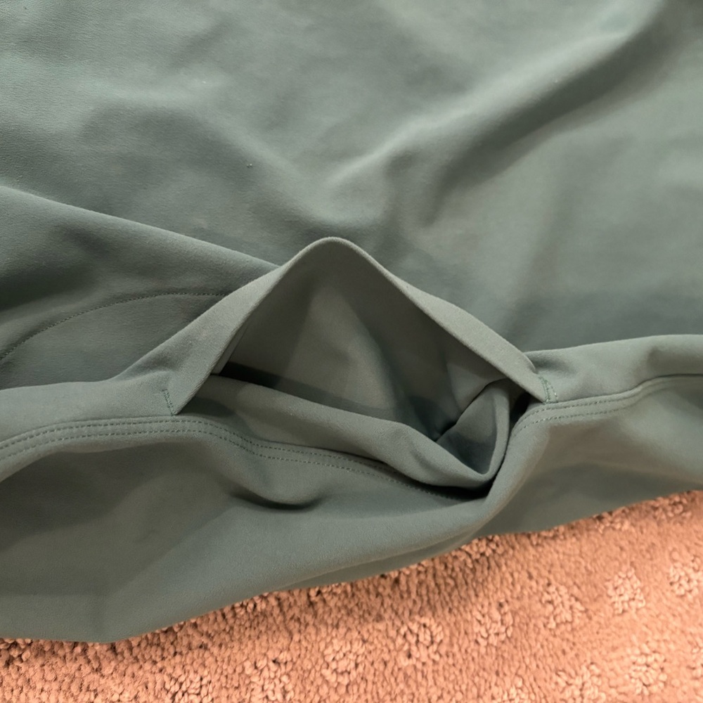 Vuori Green Tank Dress with White Trim - Picture 5 of 5